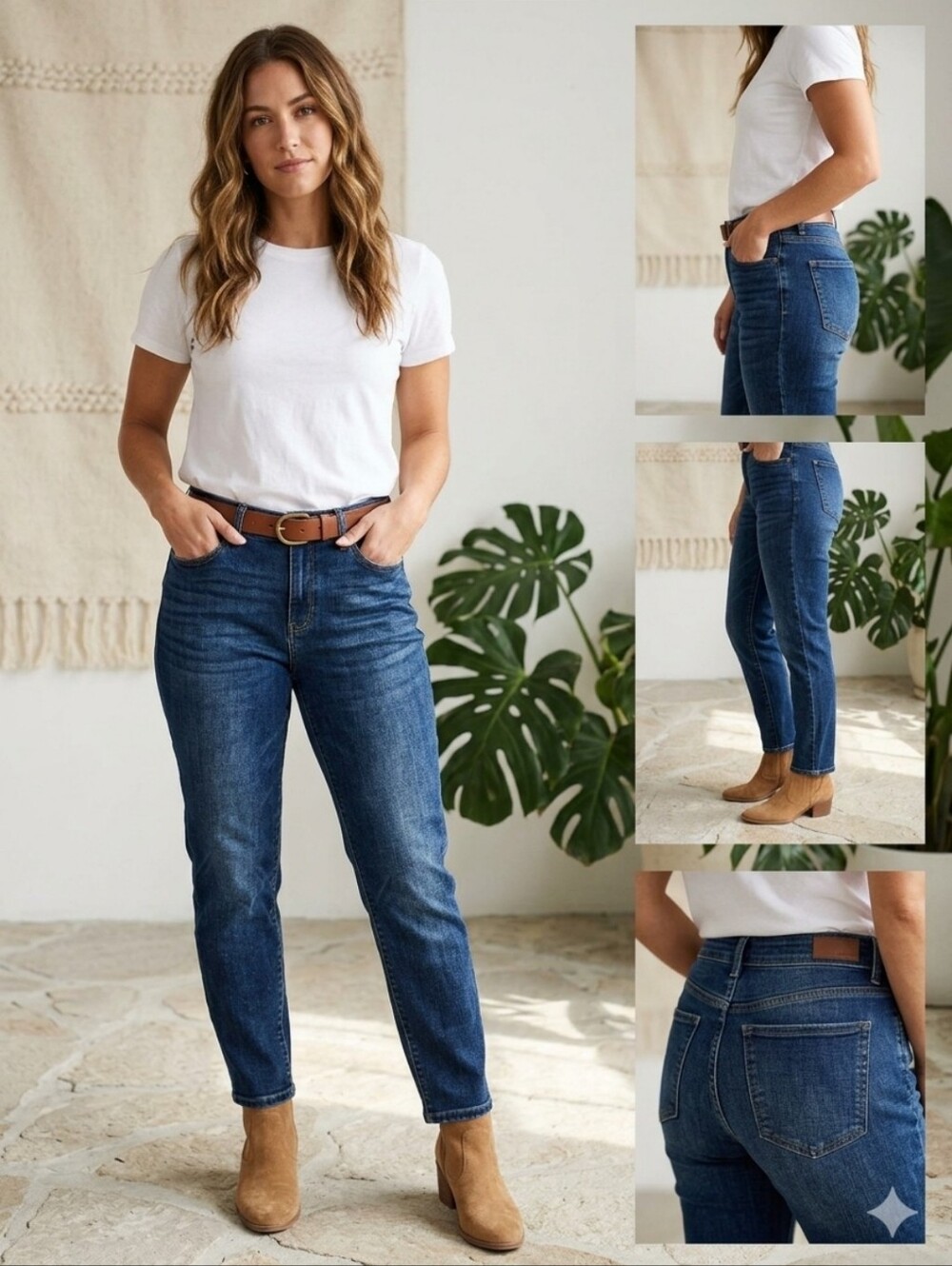 Judy Blue Boyfriend Fit Jeans. Size 30.